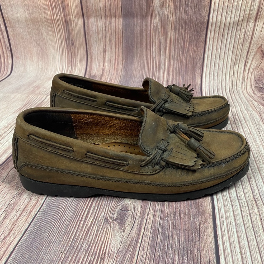 Claybrooke men’s leather loafers, size 10.5